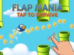 Flap Mania แตะเพื่อเอาชีวิตรอด เกมออนไลน์