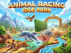 สวนสนุก Animal Racing Idle Park เกมออนไลน์