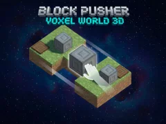 บล็อก Pusher Voxel World 3D เกมออนไลน์