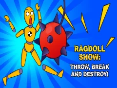 Ragdoll Show: โยนทำลายและทำลาย! เกมออนไลน์