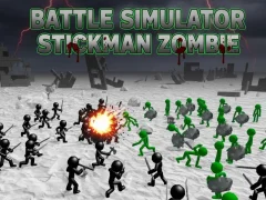 Battle Simulator สติกแมนซอมบี้ เกมออนไลน์