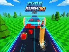 Cube Rush 3D เกมออนไลน์