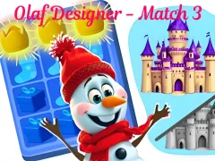 Olaf Designer — แมตช์ 3 เกมออนไลน์