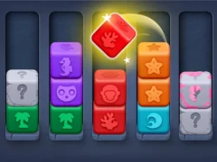 การเรียงลำดับบล็อกสี เกมออนไลน์