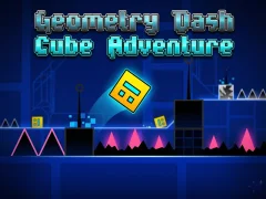 การผจญภัย Cube Dash เรขาคณิต เกมออนไลน์