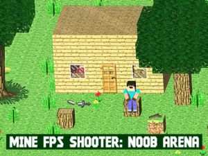 Mine FPS Shooter: Noob Arena เกมออนไลน์