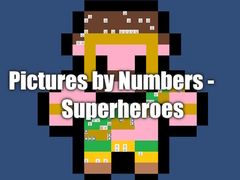 ภาพตามหมายเลข - ซูเปอร์ฮีโร่ เกมออนไลน์