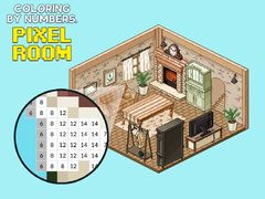 ระบายสีตามหมายเลข: ห้องพิกเซล เกมออนไลน์