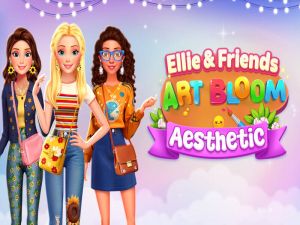 Ellie และเพื่อนศิลปะ Bloom Aesthetic เกมออนไลน์