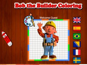 Bob the Builder Coloring เกมออนไลน์