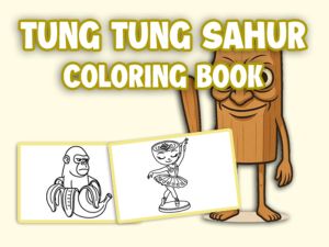 สมุดระบายสี Tung Tung Sahur เกมออนไลน์