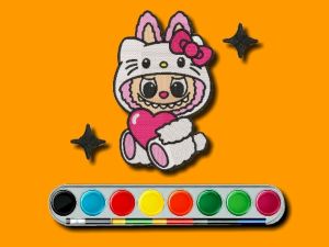 Labubu Coloring Adventure เกมออนไลน์
