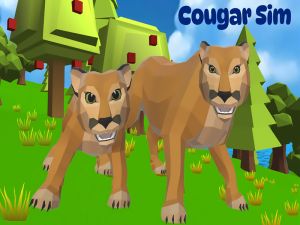 Cougar Simulator: Big Cats เกมออนไลน์