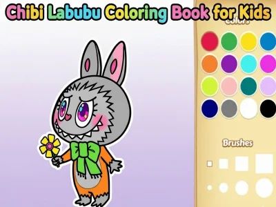 สมุดระบายสี Chibi Labubu สำหรับเด็ก เกมออนไลน์ สมุดระบายสี Chibi Labubu สำหรับเด็ก เกมออนไลน์