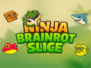 นินจา Brainrot Slice เกมออนไลน์