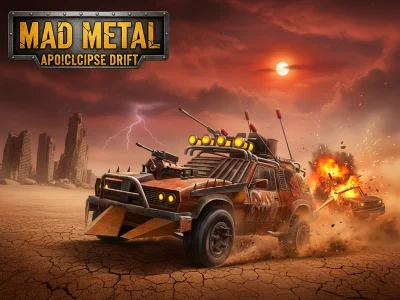 Mad Metal: Apocalypse Drift เกมออนไลน์