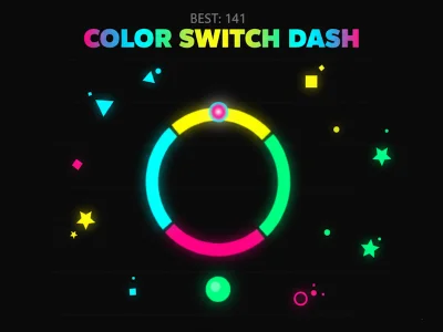 Dash สลับสี เกมออนไลน์