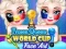 ศิลปะใบหน้าถ้วยโลกของราชินีที่ถูกแช่แข็ง เกมออนไลน์