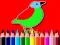กลับไปโรงเรียน: หนังสือระบายสีนก เกมออนไลน์