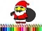 กลับไปโรงเรียน: ระบายสีซานตาคลอส เกมออนไลน์