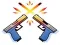 การโจมตีแบบปืนคู่ เกมออนไลน์