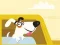 ลูกสุนัขน่ารักในรถแมตช์ 3 เกมออนไลน์