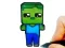 ระบายสีเด็กง่ายๆ Mineblox เกมออนไลน์