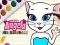 สมุดระบายสี Talking Angela เกมออนไลน์