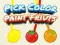 เลือกสีระบายสีผลไม้ เกมออนไลน์