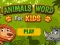 Word Animals for Kids เกมออนไลน์