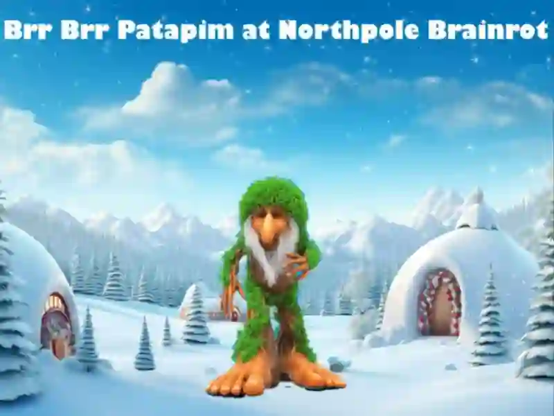 Brr brr patapim ที่ Northpole brainrot เกมออนไลน์