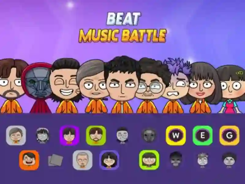 เอาชนะการต่อสู้ทางดนตรี เกมออนไลน์