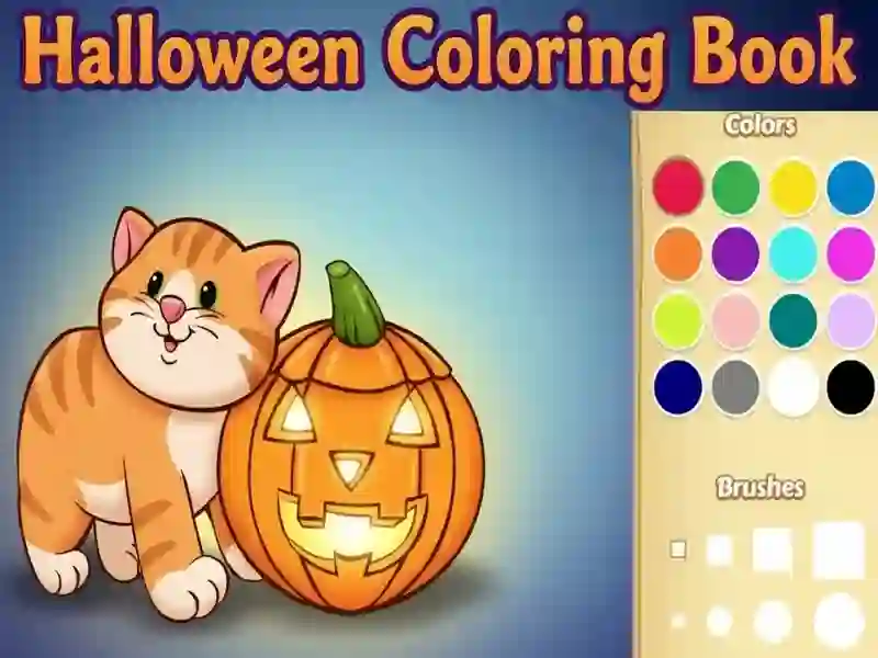 สมุดระบายสีวันฮาโลวีน เกมออนไลน์ สมุดระบายสีวันฮาโลวีน เกมออนไลน์