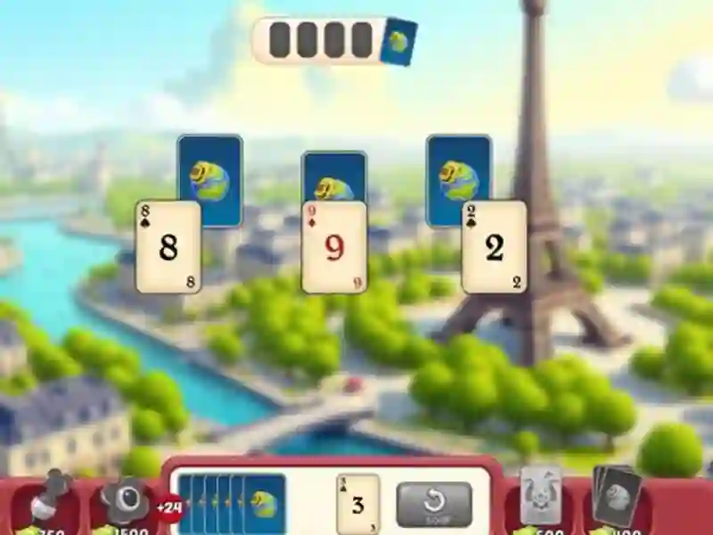 เล่นไพ่คนเดียวเวิลด์ทัวร์ เกมออนไลน์