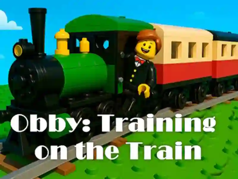 Obby: การฝึกบนรถไฟ เกมออนไลน์ Obby: การฝึกบนรถไฟ เกมออนไลน์