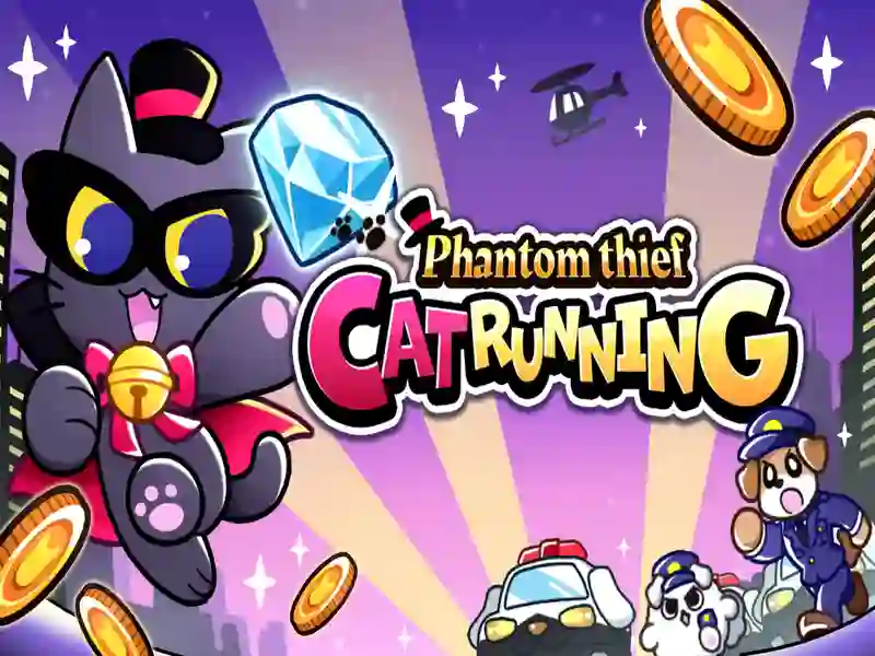 Phantom Thief Cat กำลังวิ่ง เกมออนไลน์