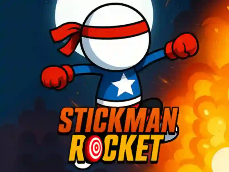 จรวด Stickman เกมออนไลน์