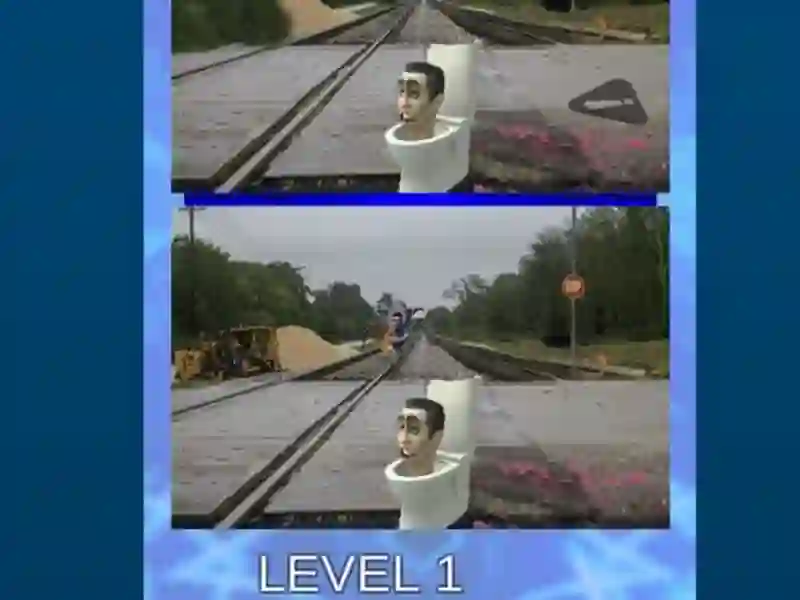 Skibidi Toilet Five Difference 2 เกมออนไลน์