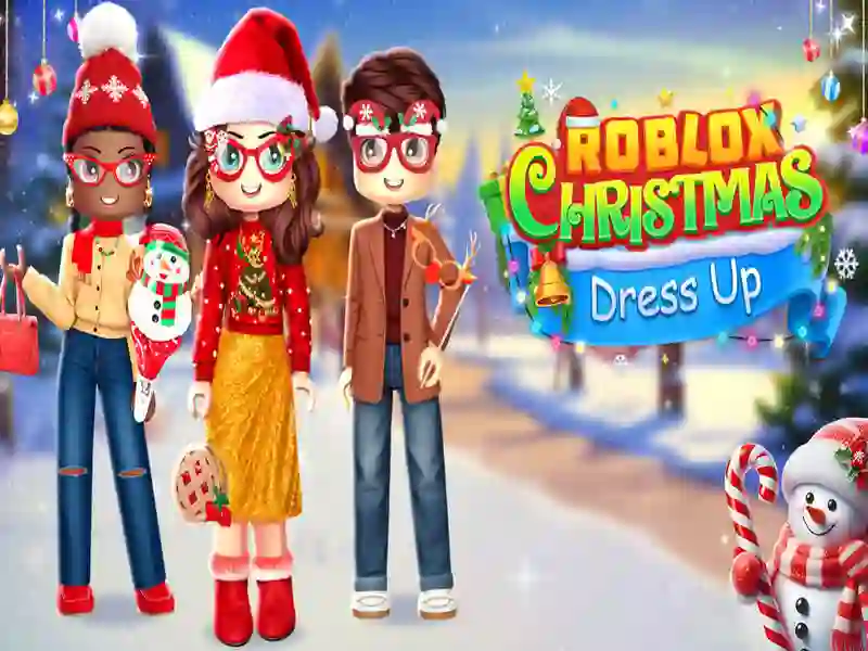 Roblox Christmas Dressup เกมออนไลน์
