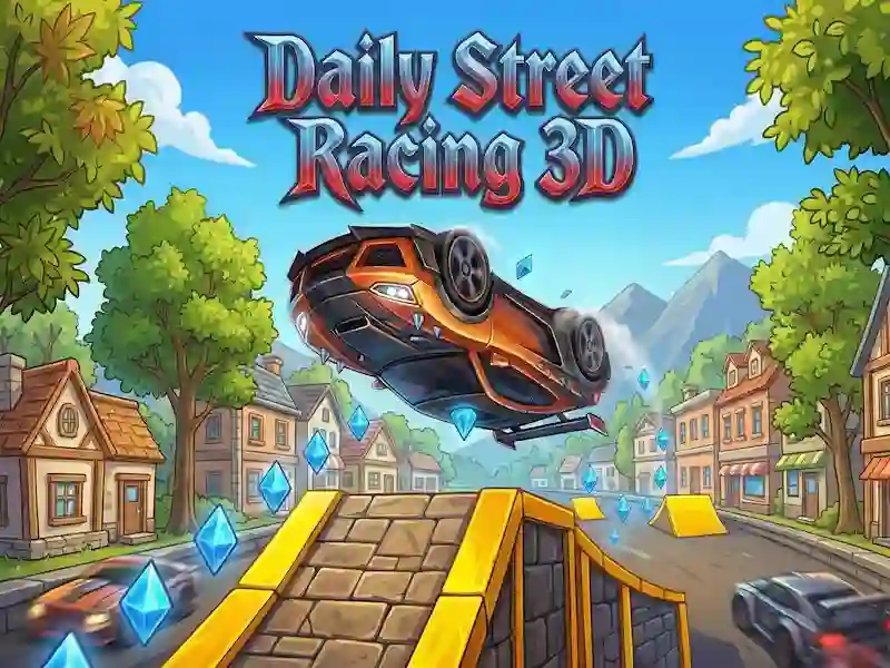 การแข่งรถบนถนนรายวัน 3D เกมออนไลน์