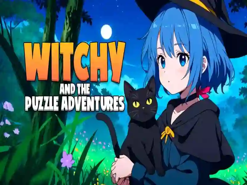 Witchy and the Puzzle Adventures เกมออนไลน์ Witchy and the Puzzle Adventures เกมออนไลน์