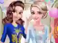 งานเลี้ยง Arendelle ของอันนาและเอลซ่า เกมออนไลน์