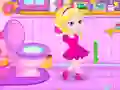 ฝึกทักษะการใช้ห้องน้ำให้กับเบบี๋เอลซ่า เกมออนไลน์