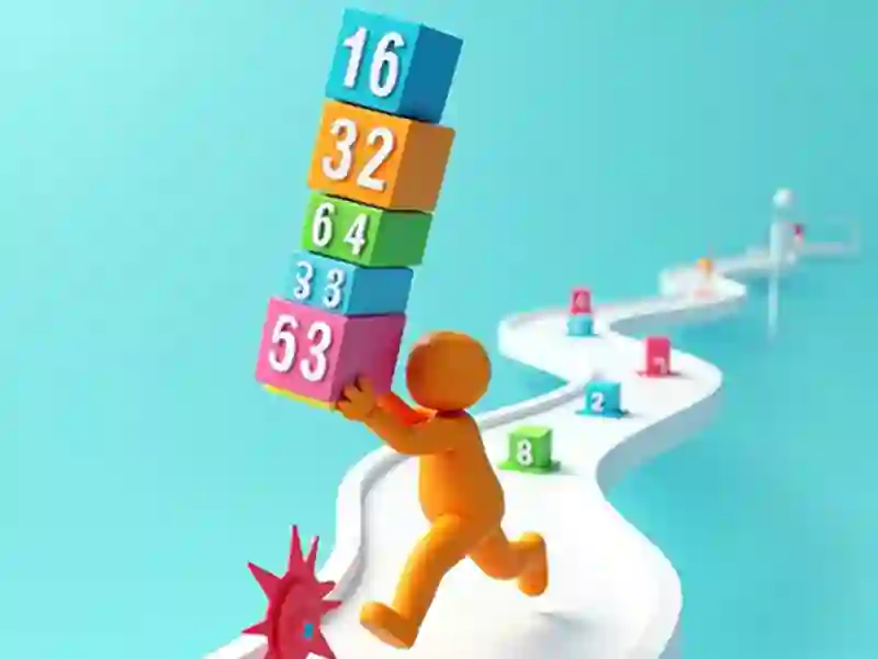 Cube Stack 2048 เกมออนไลน์