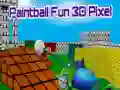 ความสนุก Paintball 3D พิกเซล เกมออนไลน์