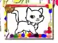 แมวน่ารักระบายสี เกมออนไลน์