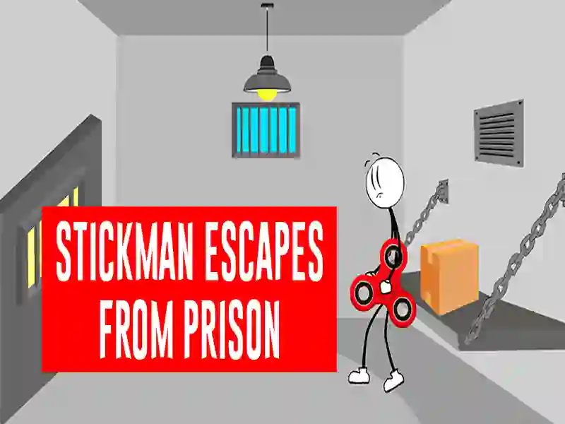 Stickman หนีออกจากคุก เกมออนไลน์