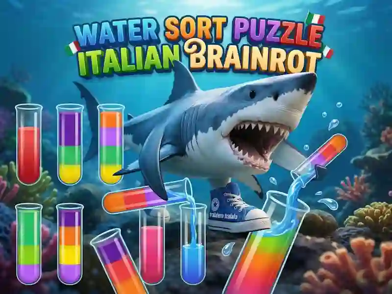 Water Sort Puzzle Italian Brainrot เกมออนไลน์