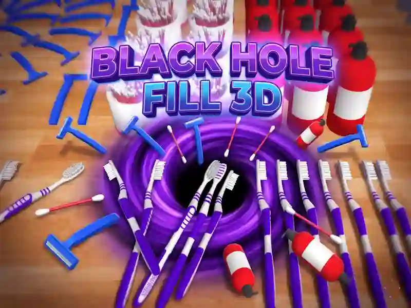 Black Hole Fill 3D เกมออนไลน์