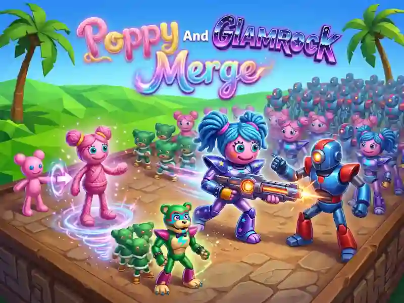 Poppy And Glamrock Merge เกมออนไลน์